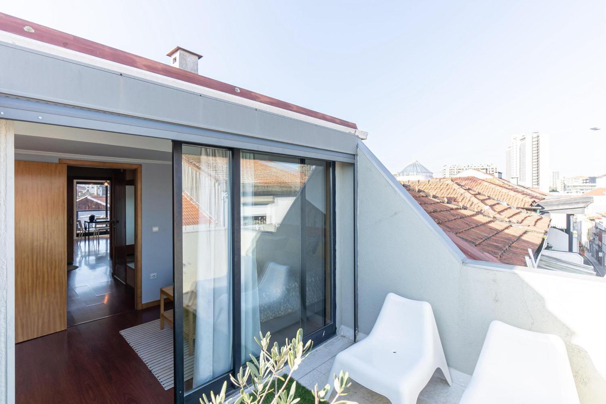 Top Floor Apartment With Sunny Balconies OOporto Exteriör bild